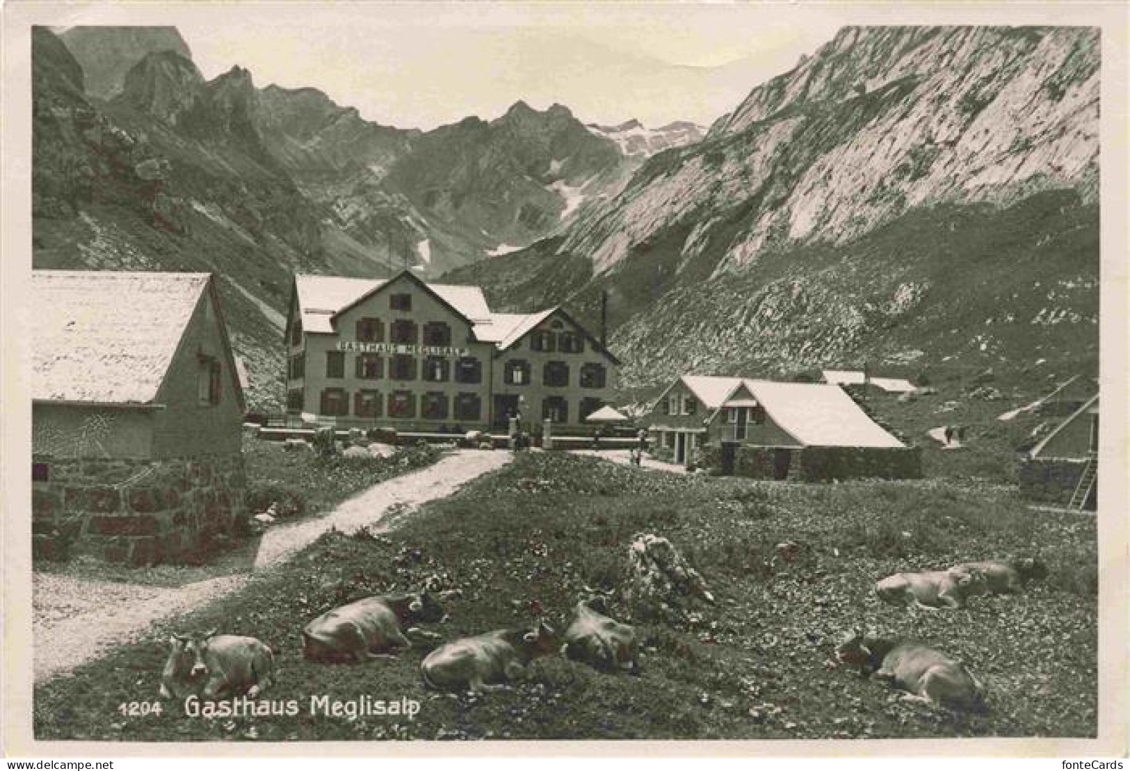 13975782 Meglisalp_1520m_Altmann_AR Gasthaus Meglisalp - Andere & Zonder Classificatie