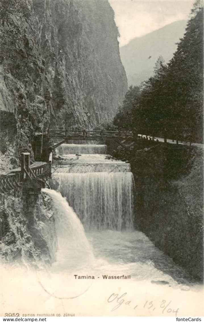 13926596 Taminaschlucht Tamina Wasserfall - Sonstige & Ohne Zuordnung