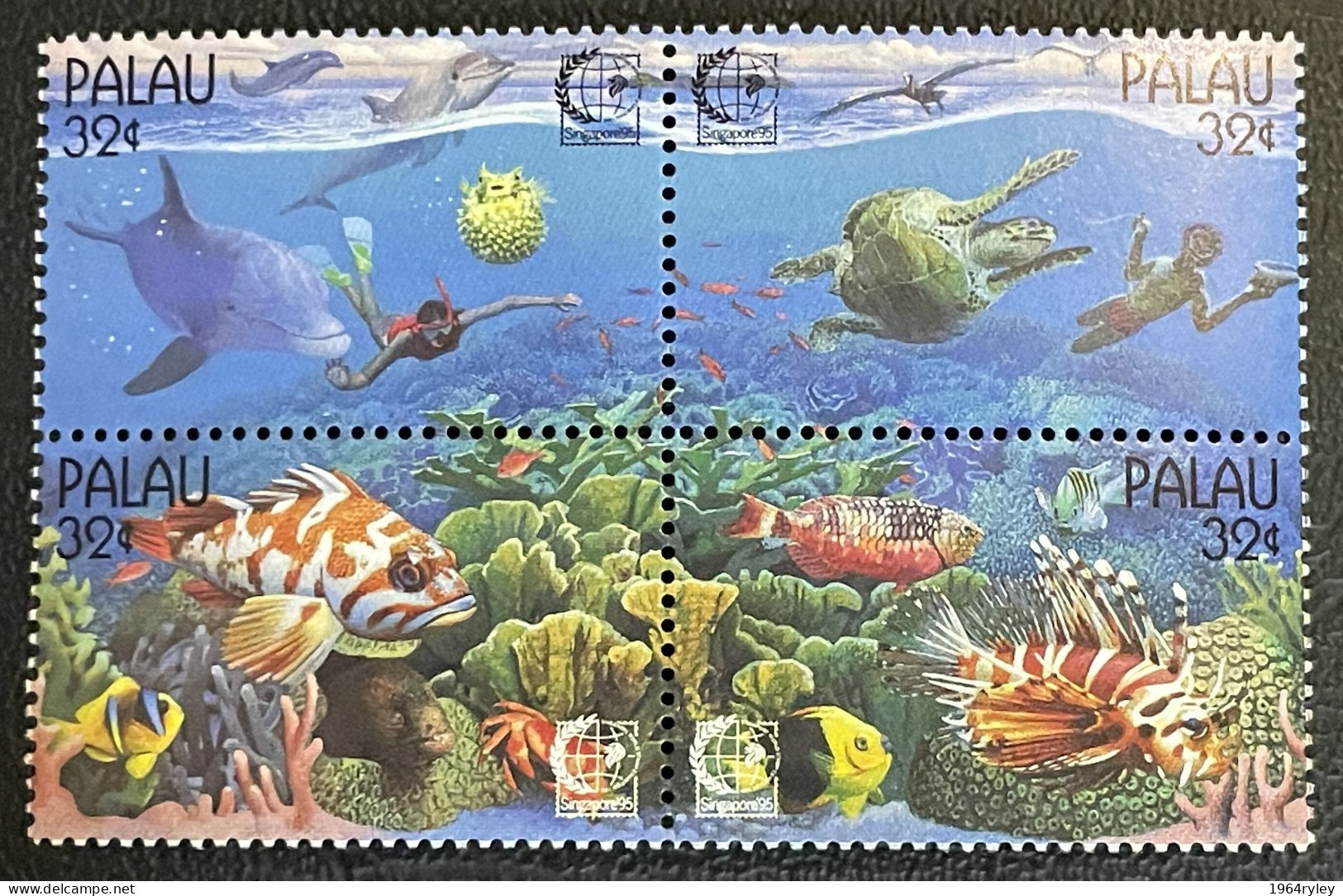 PALAU - MNH** - 1995 - #  832/835 - Palau