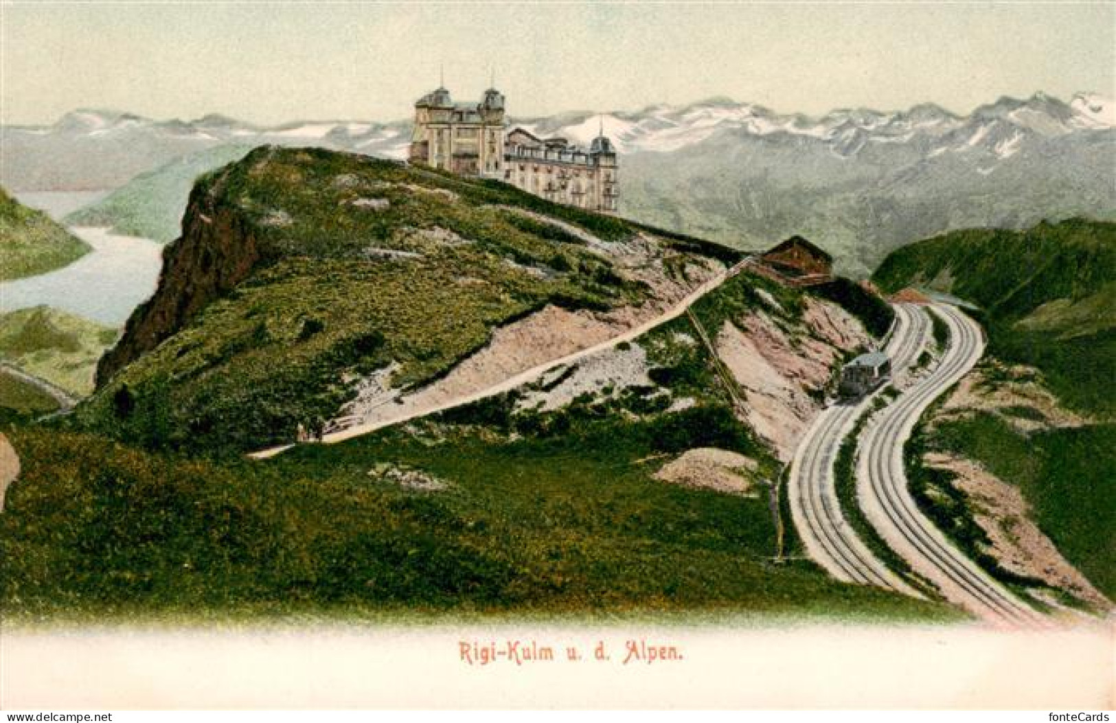 13926536 Rigi_Kulm Mit Den Alpen - Autres & Non Classés