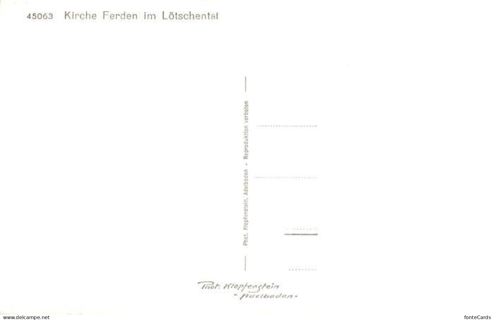 13926518 Ferden_VS Kirche Ferden Inneres - Sonstige & Ohne Zuordnung