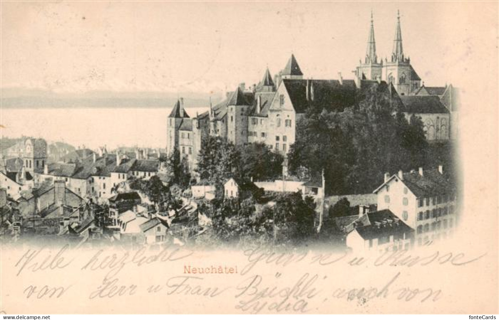 13926511 Neuchatel_NE Schloss - Sonstige & Ohne Zuordnung