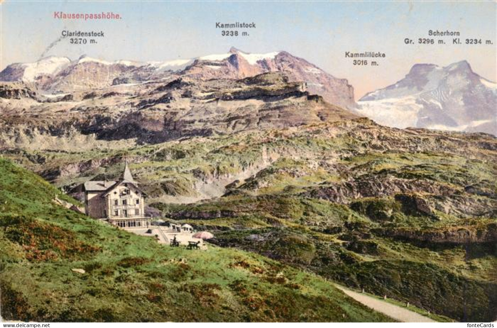 13926474 Klausenpasshoehe Hotel Pension Klausenpasshoehe Panorama - Andere & Zonder Classificatie