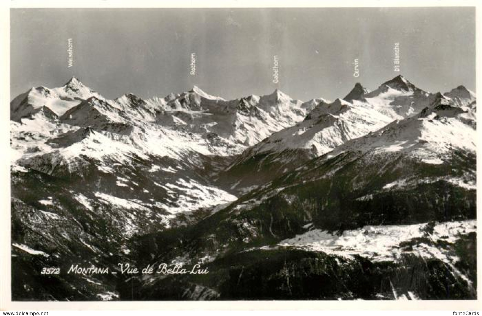 13926458 Montana-sur-Sierre_VS Vue De Bella Lui - Altri & Non Classificati