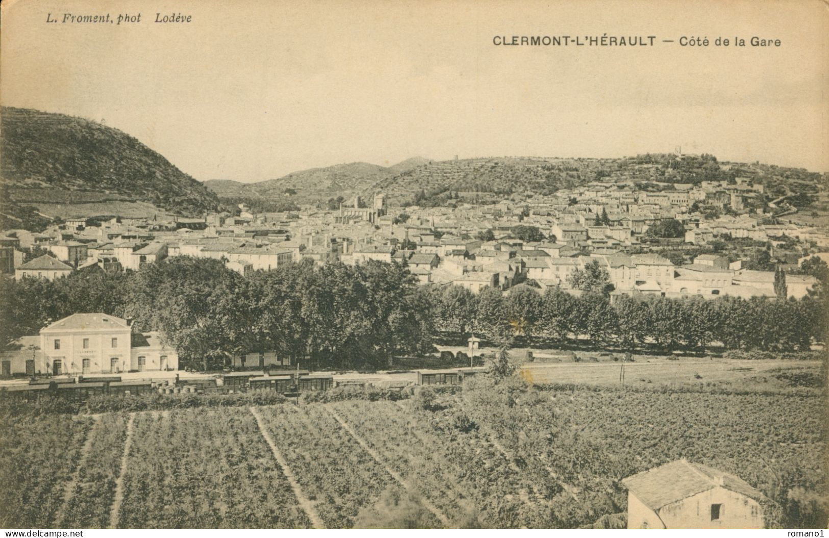 34) CLERMONT L' HERAULT  -  Côté De La Gare - Clermont L'Hérault