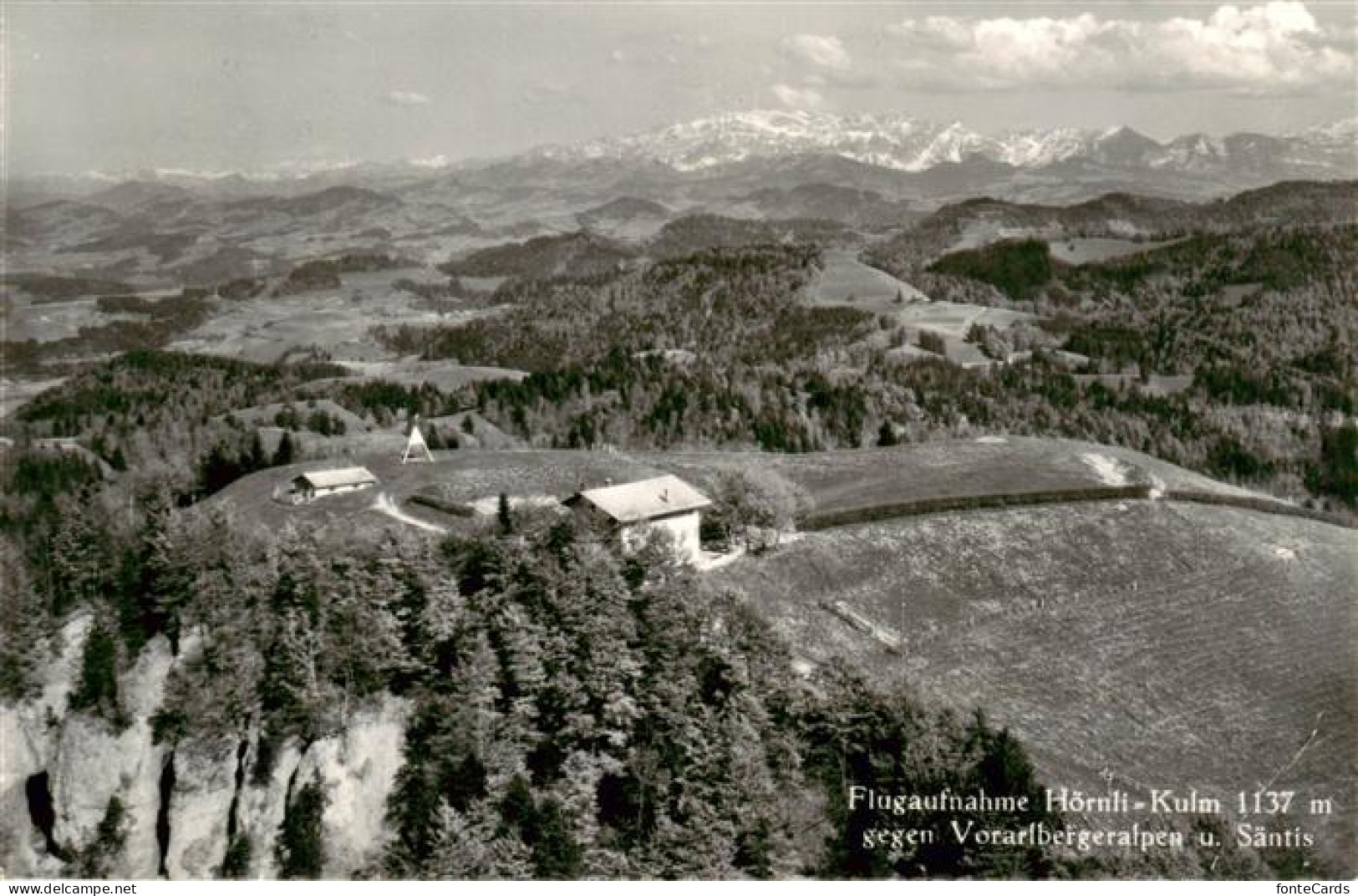 13926425 Steg_Toesstal_ZH Gasthaus Hoernli Kulm Mit Vorarlbergeralpen Und Saenti - Sonstige & Ohne Zuordnung