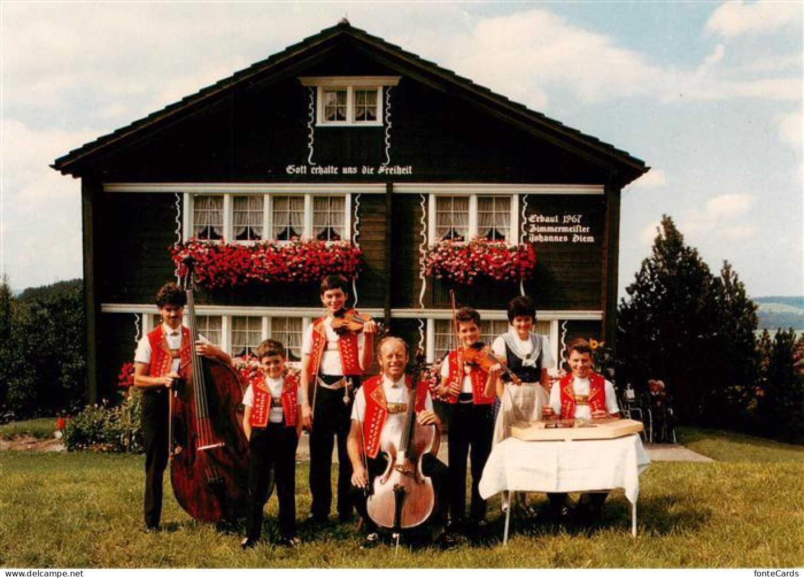 13926234 Herisau_AR Streichmusik Baenziger - Andere & Zonder Classificatie