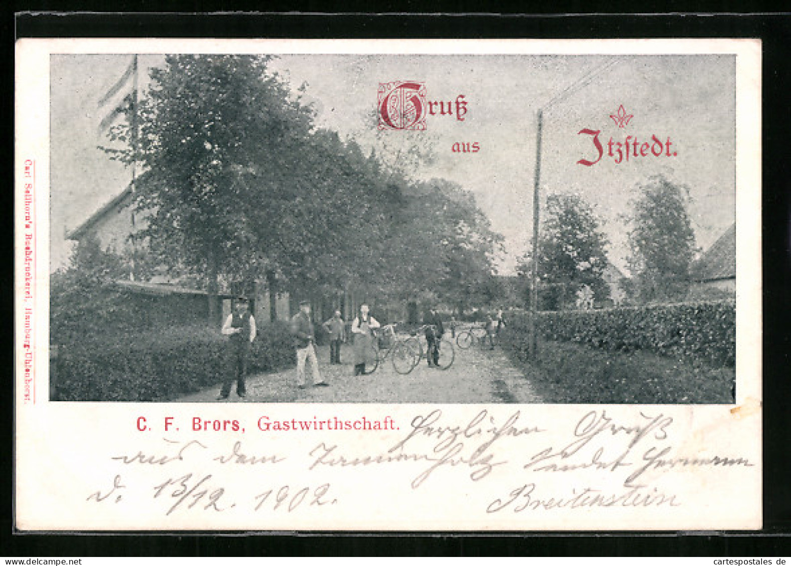 AK Itzstedt, Gasthaus C. F. Brors  - Other & Unclassified