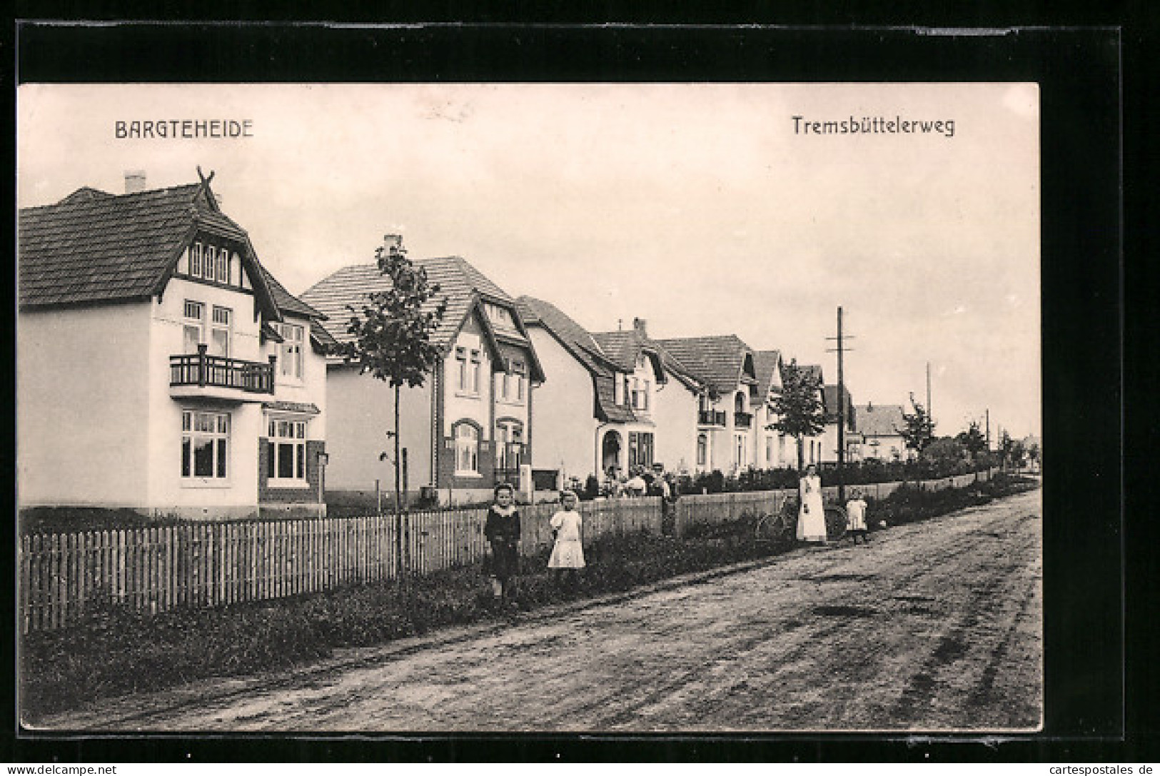 AK Bargteheide, Einfamilienhäuser Im Tremsbüttelerweg  - Bargteheide