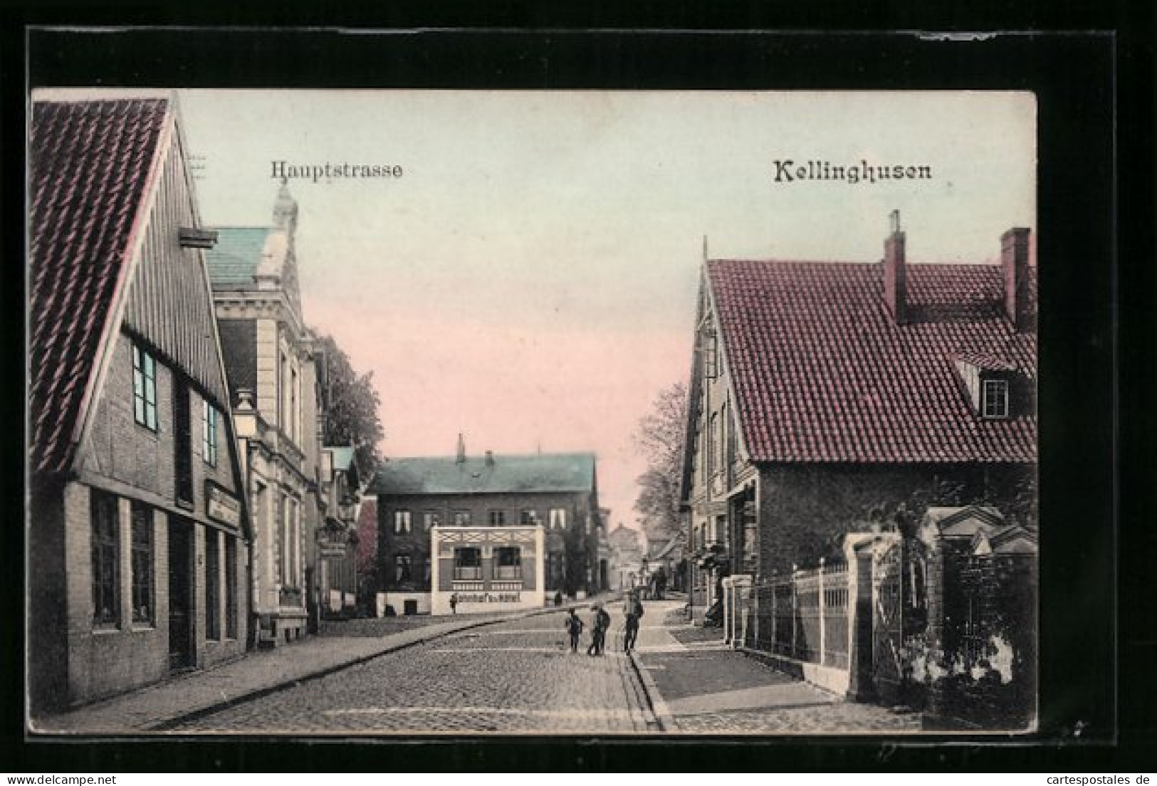 AK Kellinghusen, Partie In Der Hauptstrasse  - Kellinghusen