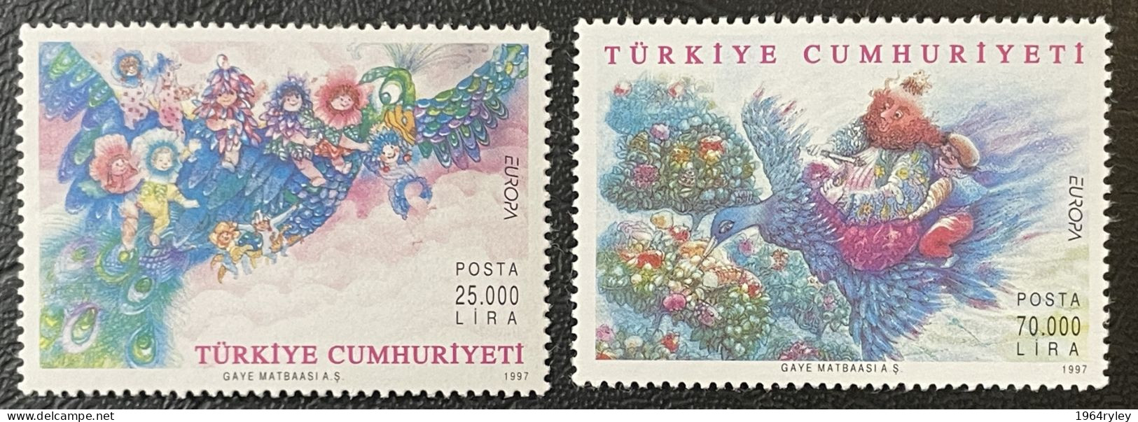 TURKEY  - MNH** - 1997 - #  2846/847 - Nuovi