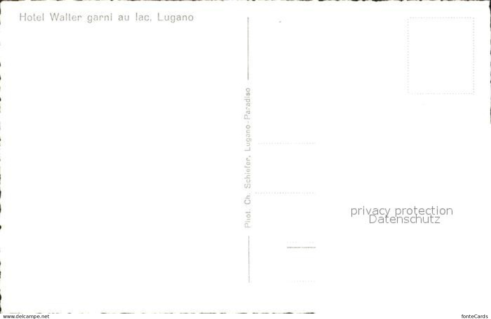 12056516 Lugano TI Hotel Walter Garni Au Lac Lugano TI - Otros & Sin Clasificación