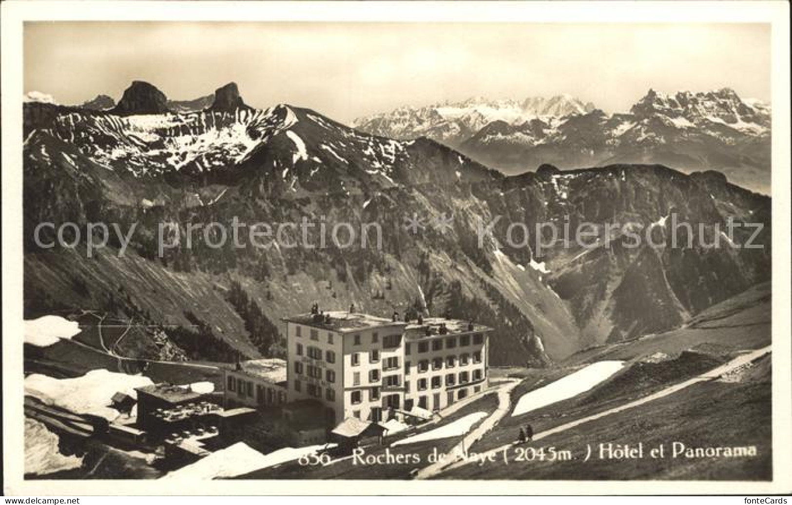 12055386 Rochers De Naye Hotel Rochers De Naye - Autres & Non Classés