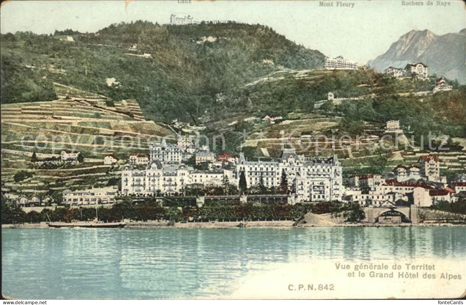 12053526 Territet Et Grand Hotel Des Alpes Territet - Andere & Zonder Classificatie