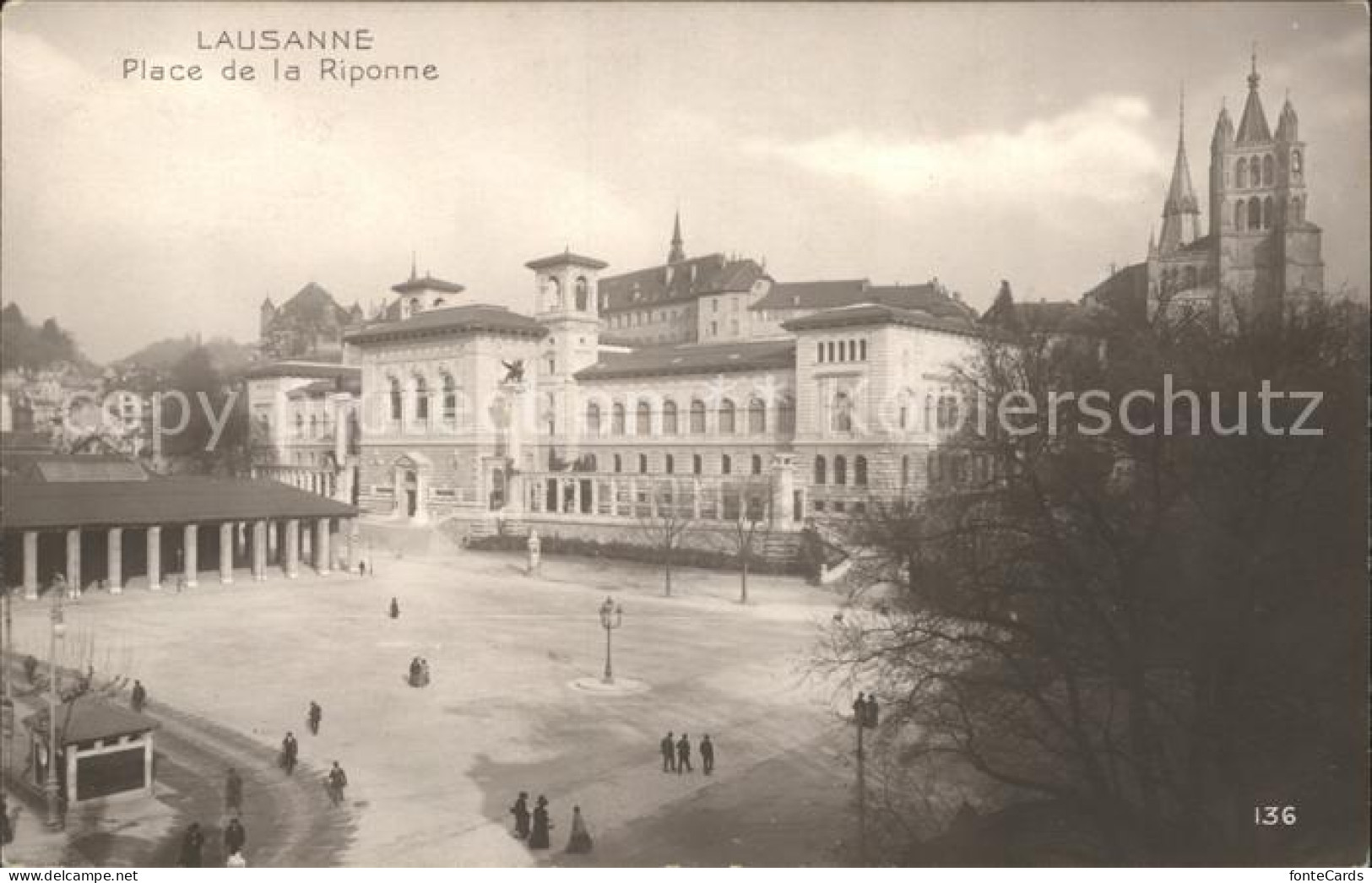 12053486 Lausanne VD Place De La Riponne Lausanne - Altri & Non Classificati