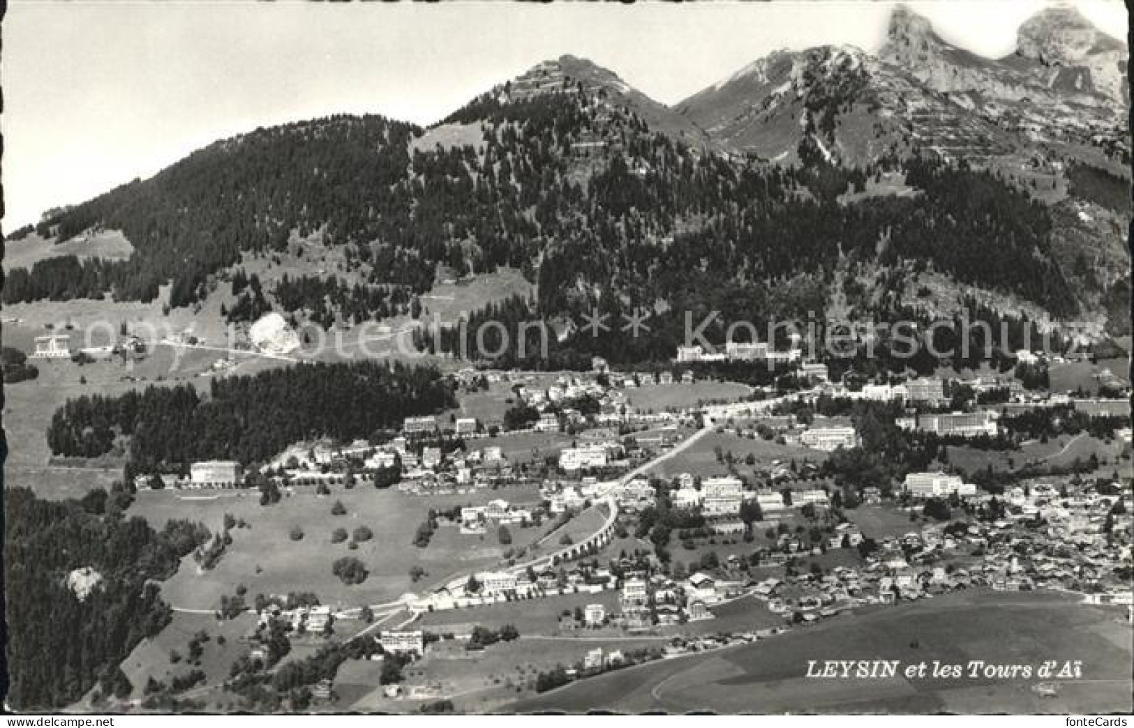 12052286 Leysin Et Tours D`Ai Leysin - Autres & Non Classés