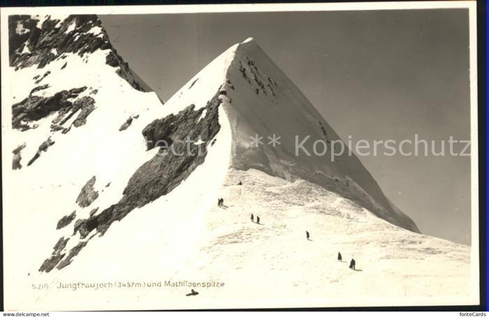 12048646 Jungfraujoch Mit Mathildenspitze Jungfraujoch - Autres & Non Classés