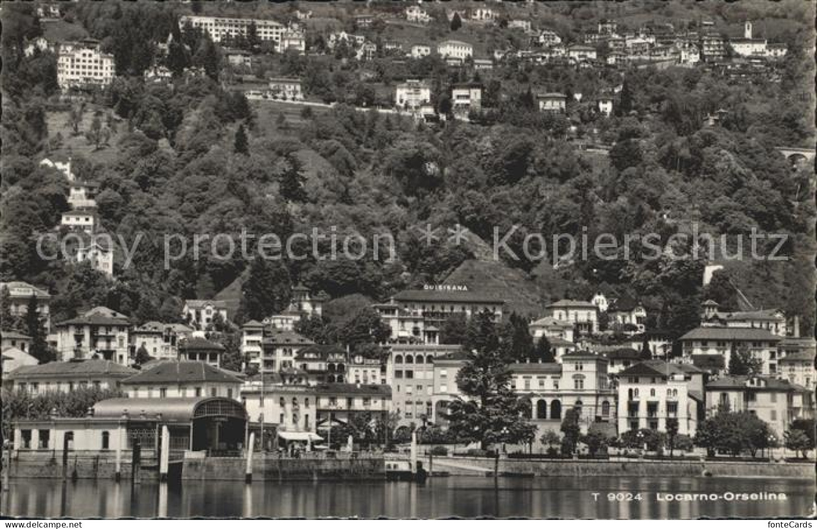 12046036 Orselina TI Ansicht Vom Luganersee Aus Orselina - Sonstige & Ohne Zuordnung