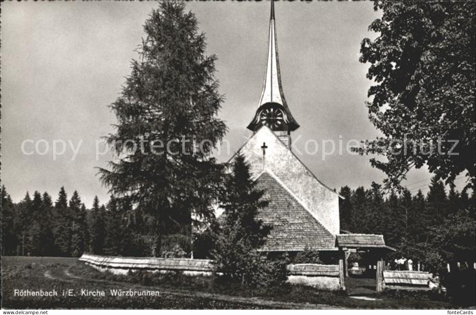 12044836 Roethenbach Emmental Kirche Wuerzbrunnen Roethenbach Emmental - Other & Unclassified