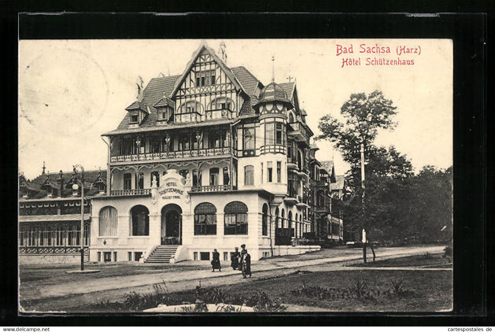 AK Bad Sachsa /Harz, Hotel Schützenhaus  - Bad Sachsa