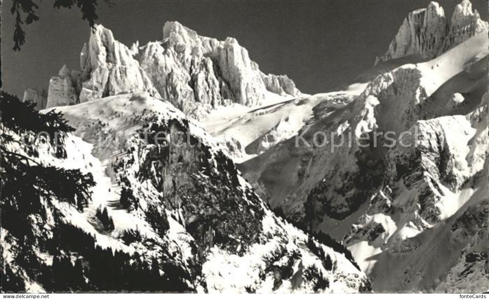 12044366 Engelberg OW Grosse Und Kleine Spannort Urner Alpen Gebirgspanorama Eng - Altri & Non Classificati