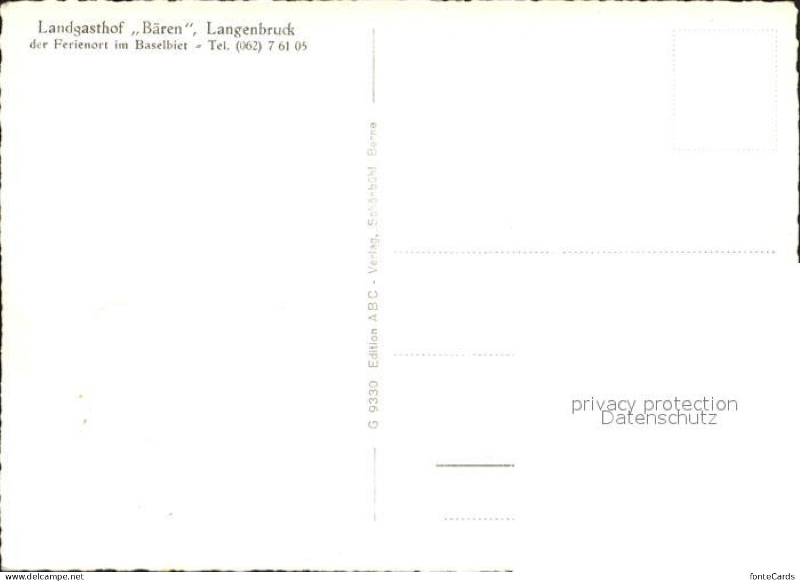 12043986 Langenbruck Basel Land Landgasthof Baeren Langenbruck - Other & Unclassified