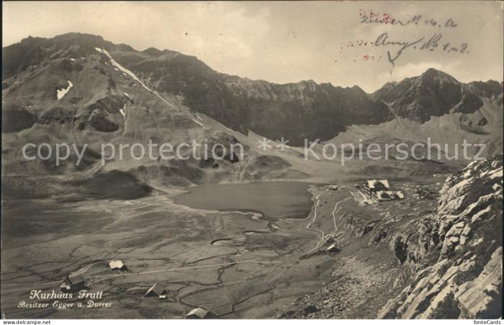 12042486 Obwalden Kurhaus Frutt Am Melchsee Alpenpanorama Sarnen - Sonstige & Ohne Zuordnung