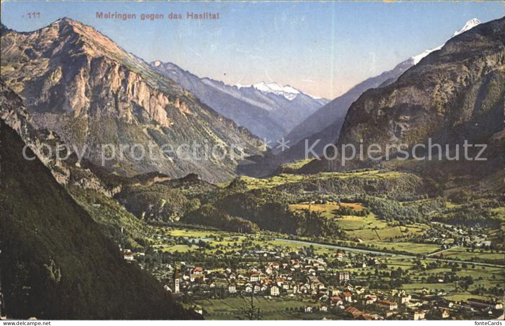 12041676 Meiringen BE Mit Haslital Meiringen - Autres & Non Classés