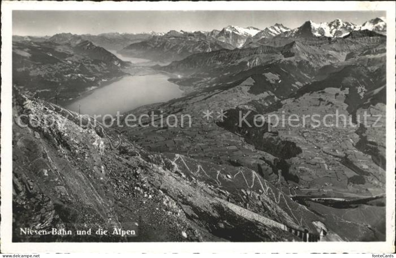 12041576 Niesen Bergbahn Seen Niesen - Sonstige & Ohne Zuordnung