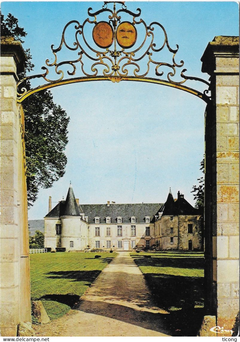 CONDE EN BRIE AISNE, LE CHATEAU ( NOTE CONDE SUR BRIE ) EDITIONS COMBIER MACON, TB ETAT, VOIR LE SCANNER - Autres & Non Classés