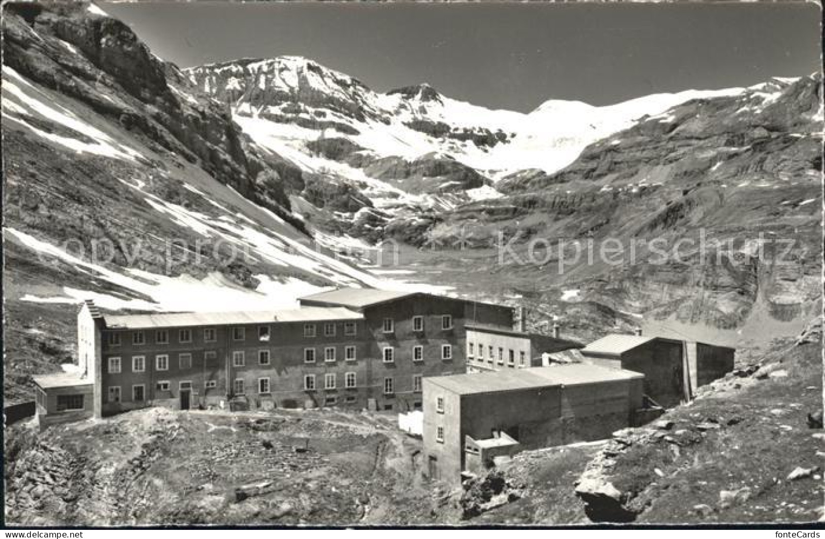 12039176 Gemmipass Wallis Sporthotel Wildstrubel Laemmerngletscher Schneehorn Wi - Autres & Non Classés