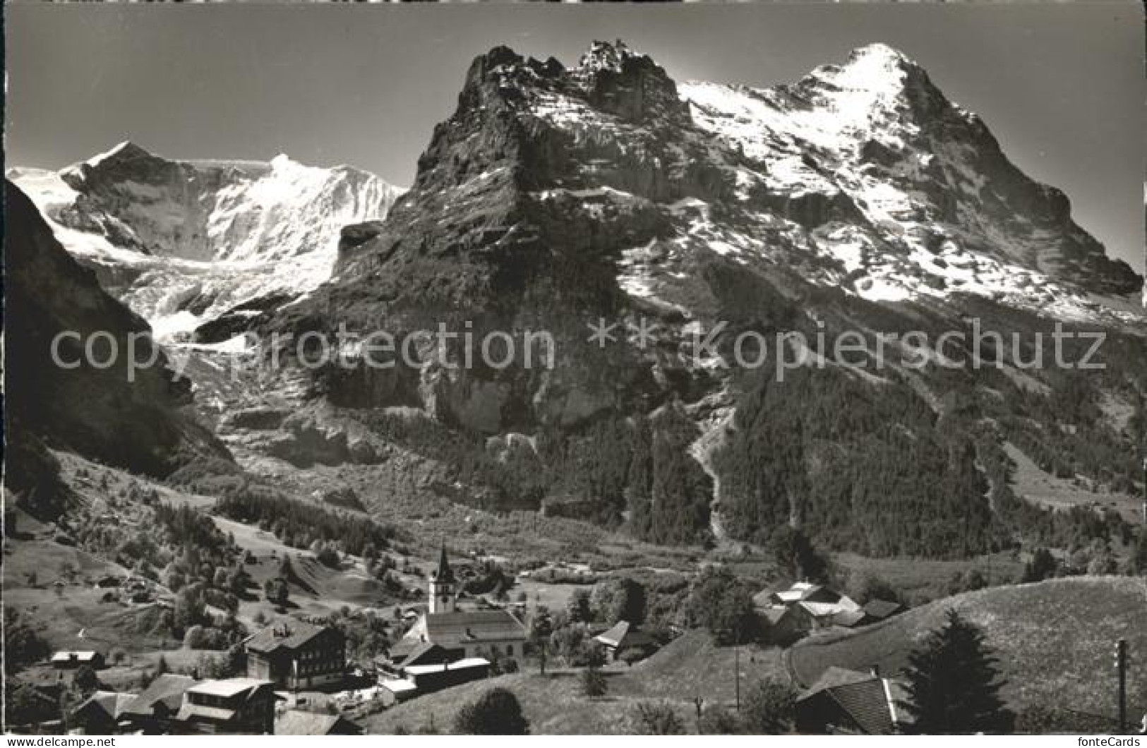 12037466 Grindelwald Fieschenhoerner Hoernli Und Eiger Grindelwald - Other & Unclassified