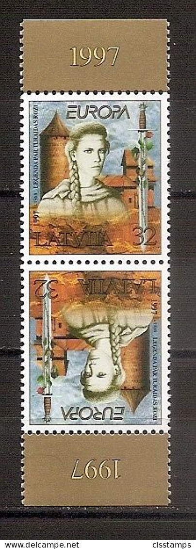 LATVIA 1997●Europa CEPT●Mi 453K - Lettonie