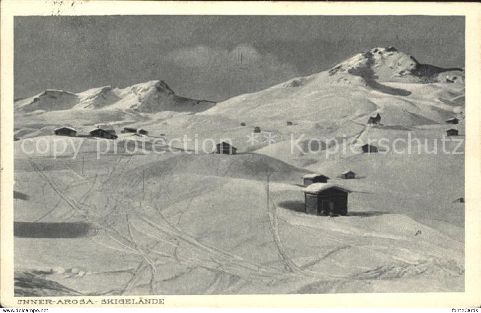 12033016 Inner Arosa Skigebiet Innerarosa - Other & Unclassified