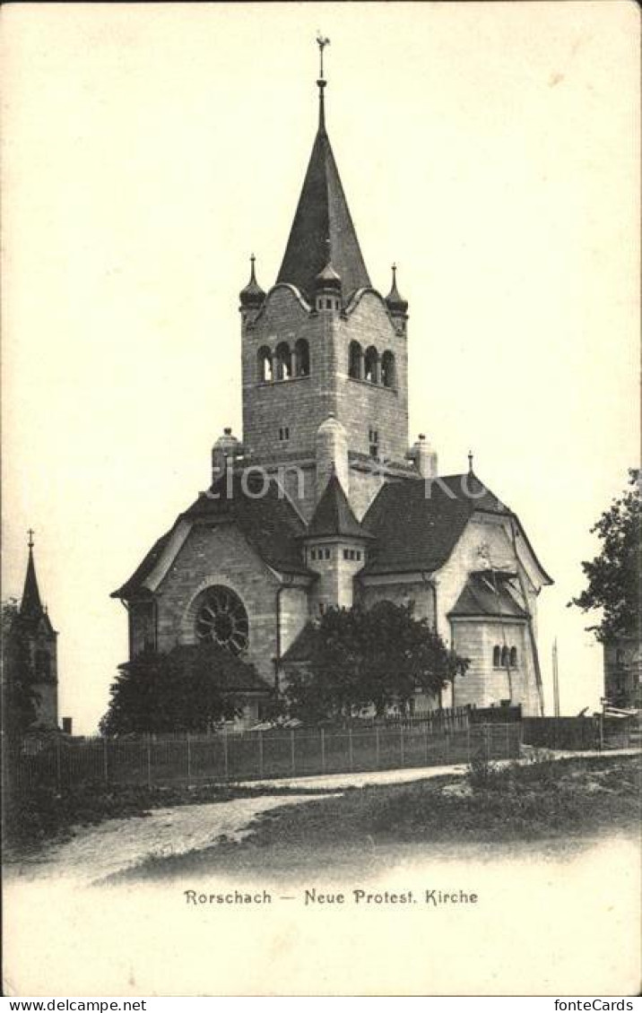 12025056 Rorschach Bodensee Neue Protestantische Kirche Rorschach - Autres & Non Classés