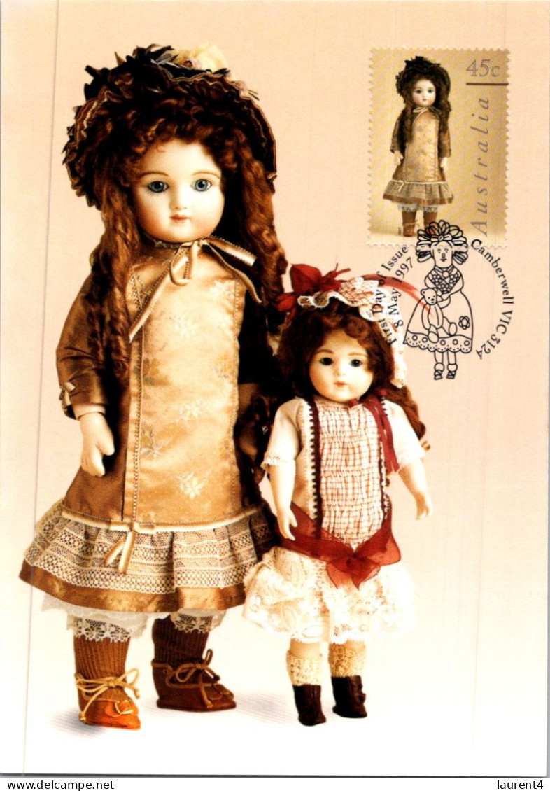 10-5-2024 (4 Z 38) Australia (1 Card) Maxicard (if Not Sold Will NOT Be Re-listed)  Dolls - Maximumkarten (MC)