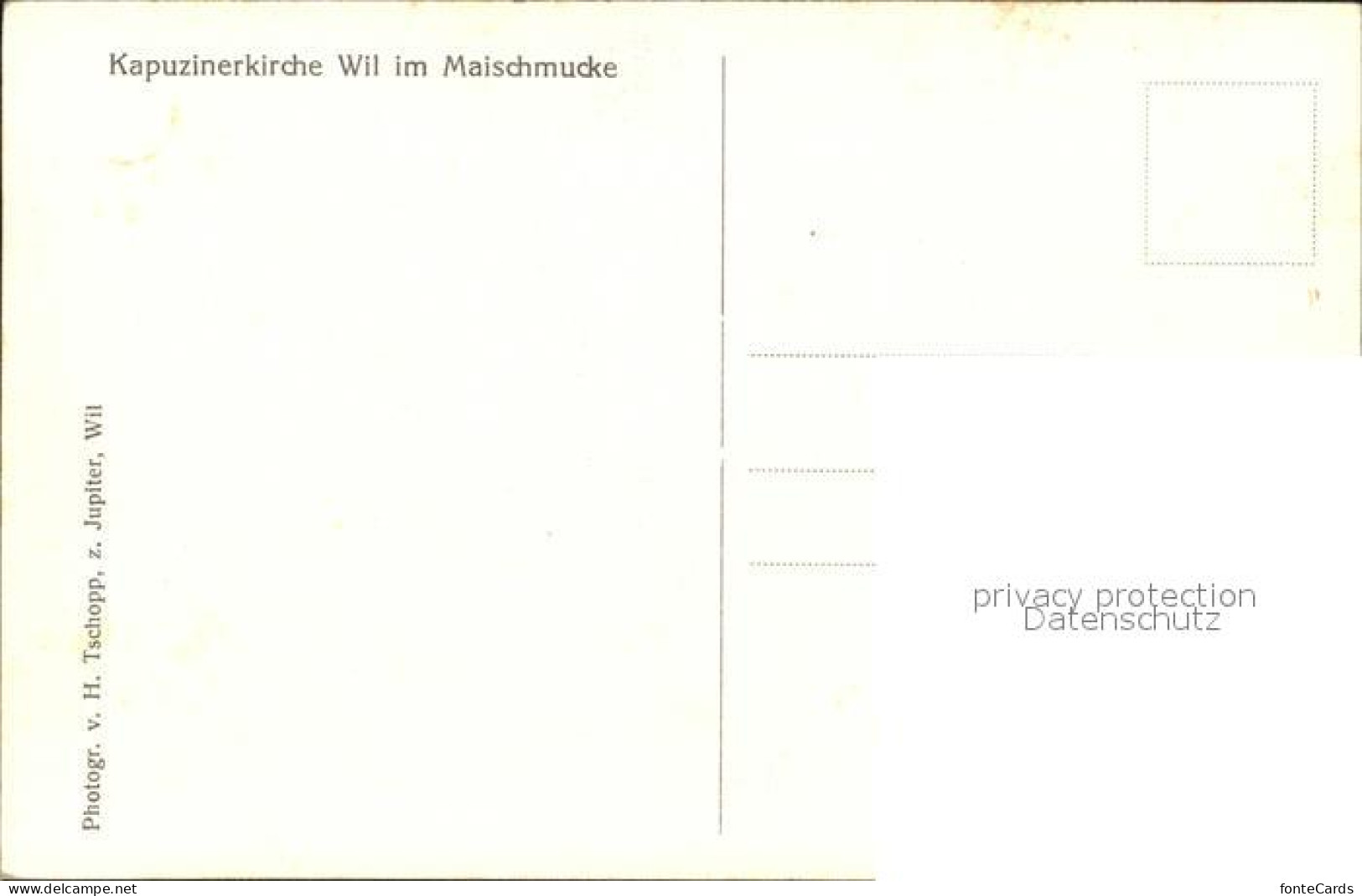 12024926 Wil SG Kapuzinerkirche Im Maischmuck Wil SG - Other & Unclassified