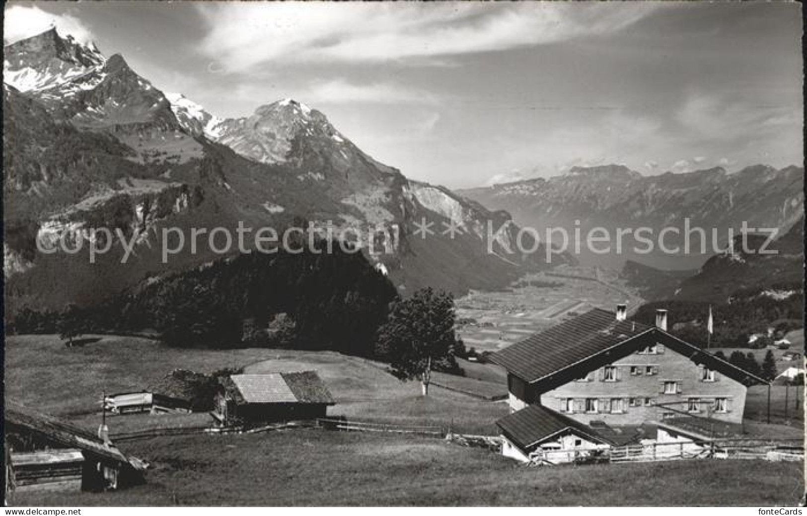 12022976 Wasserwendi Berghaus Alpenroesli Alpenpanorama Wasserwendi - Sonstige & Ohne Zuordnung