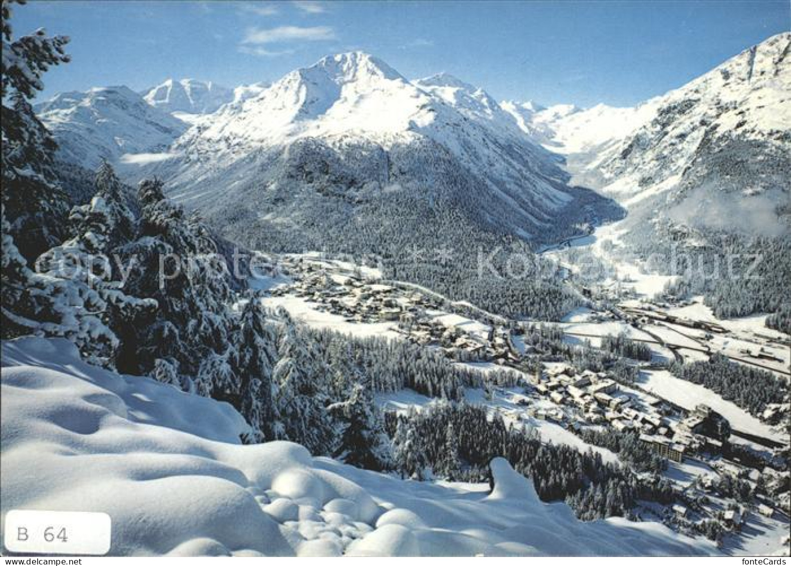 12020206 Pontresina Piz Palue Roseggruppe Pontresina - Andere & Zonder Classificatie