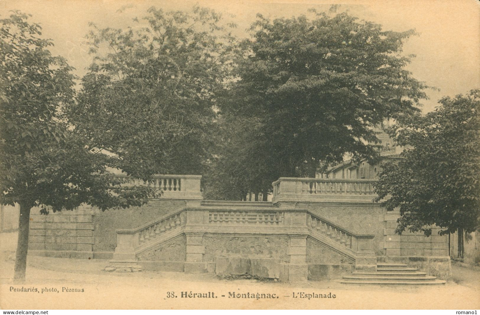 34)   MONTAGNAC  - L' Esplanade - Montagnac