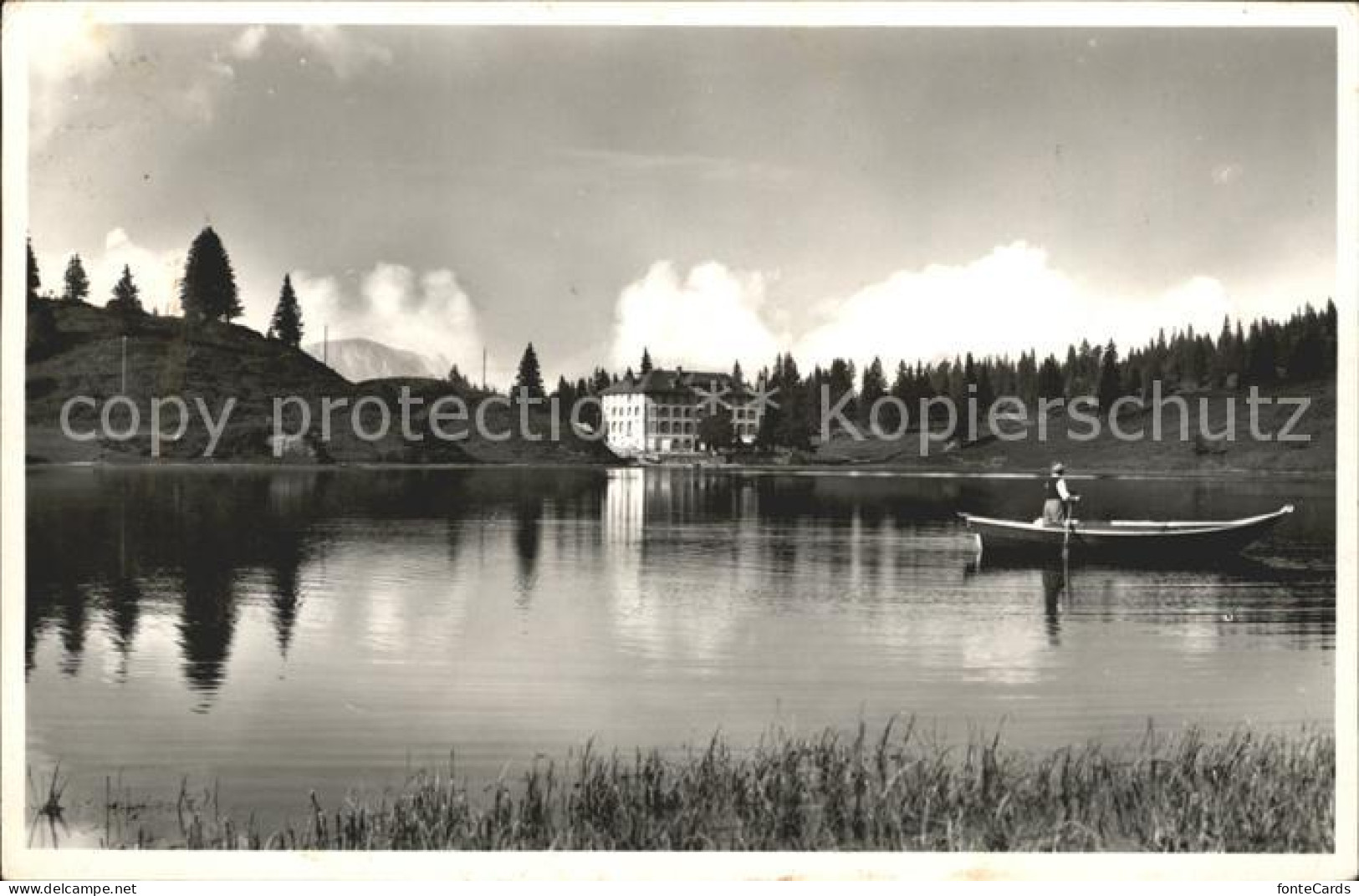 12018646 Oberterzen Seebenalp See Boot Oberterzen - Andere & Zonder Classificatie