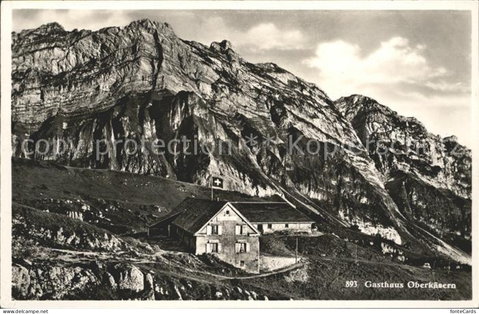 12018426 Weesen SG Gasthaus Oberkaesernalp Berg Speer Appenzeller Alpen Weesen - Autres & Non Classés