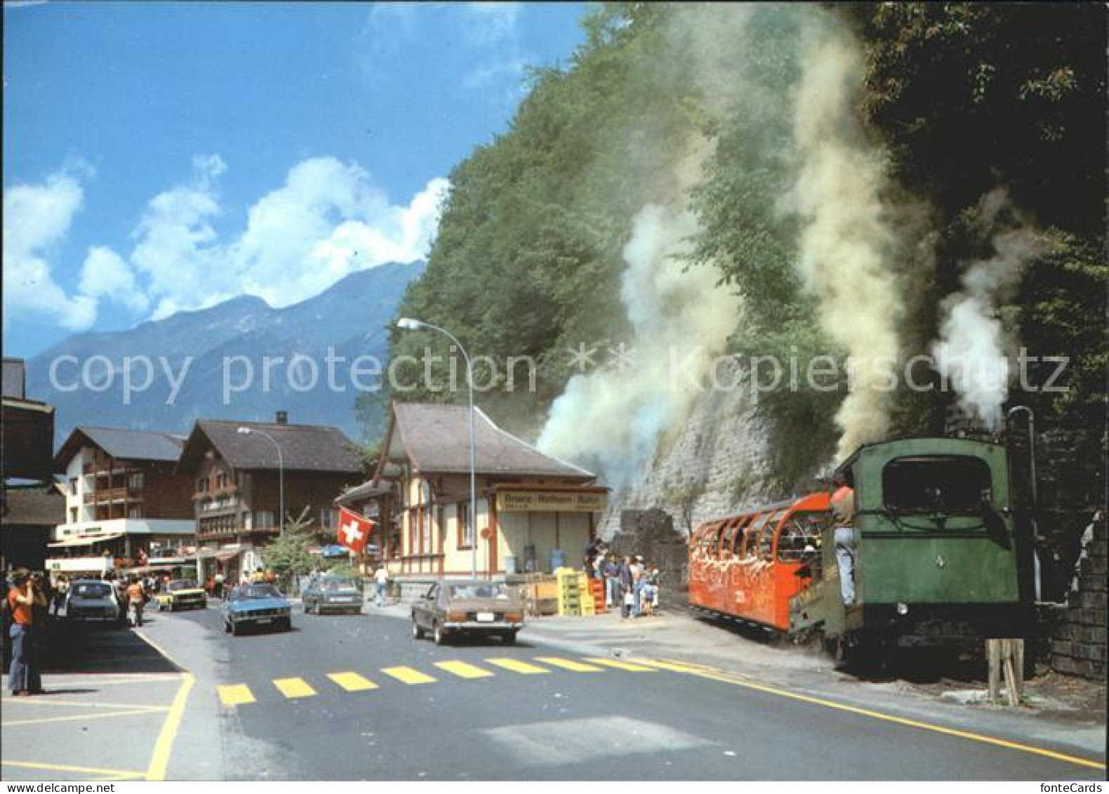 12015576 Brienz-Rothornbahn Abfahrt Brienz  Brienz-Rothornbahn - Andere & Zonder Classificatie