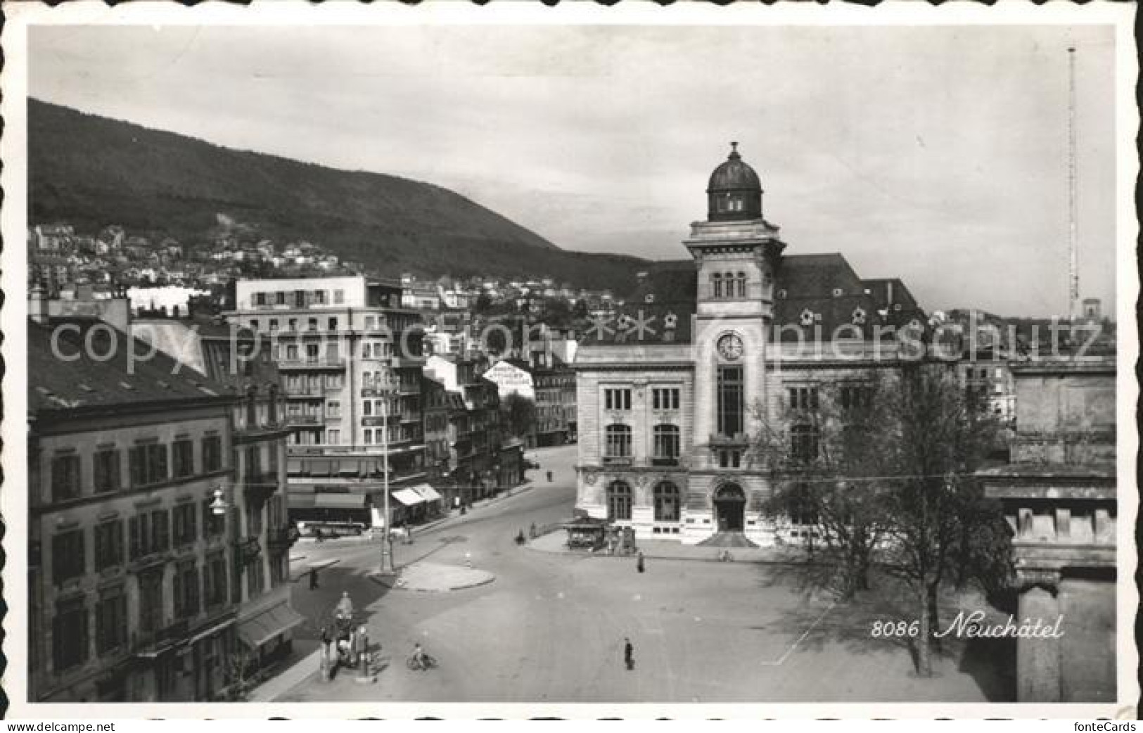 12014776 Neuchatel NE Hotel Des Postes Neuchatel - Andere & Zonder Classificatie