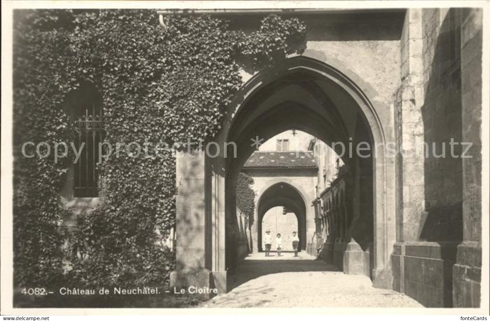 12013946 Neuchatel NE Chateau Le Cloitre Schloss Neuchatel - Andere & Zonder Classificatie