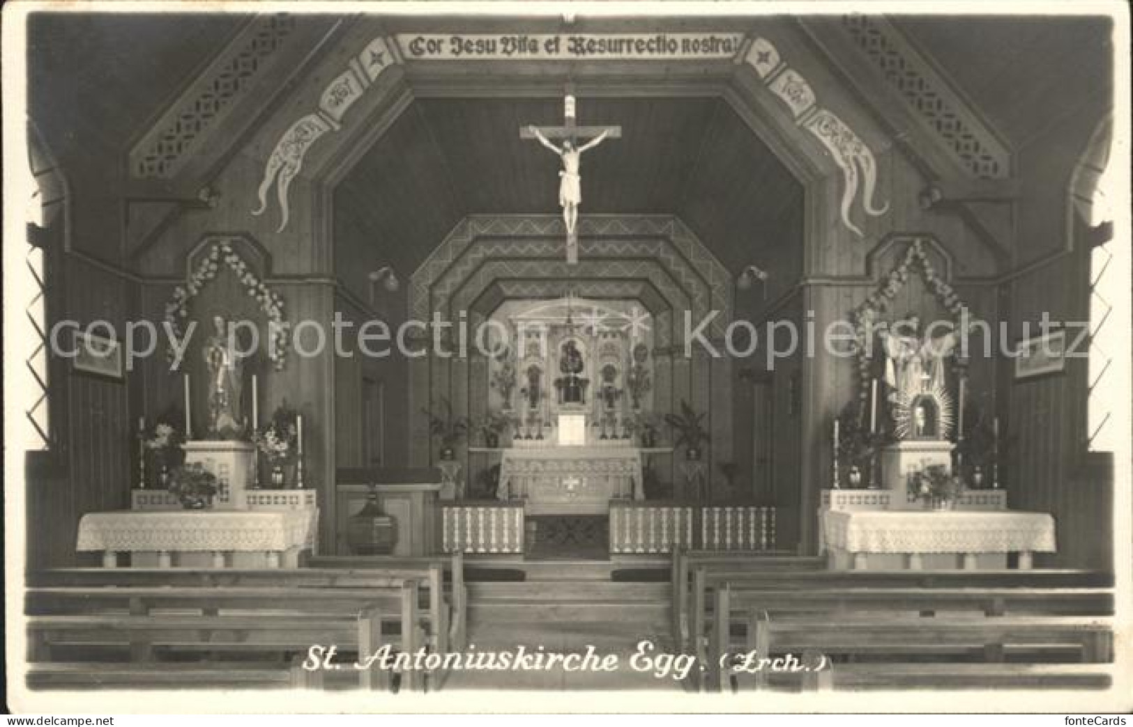 12012526 Egg ZH Inneres Der St Antoniuskirche Egg ZH - Sonstige & Ohne Zuordnung