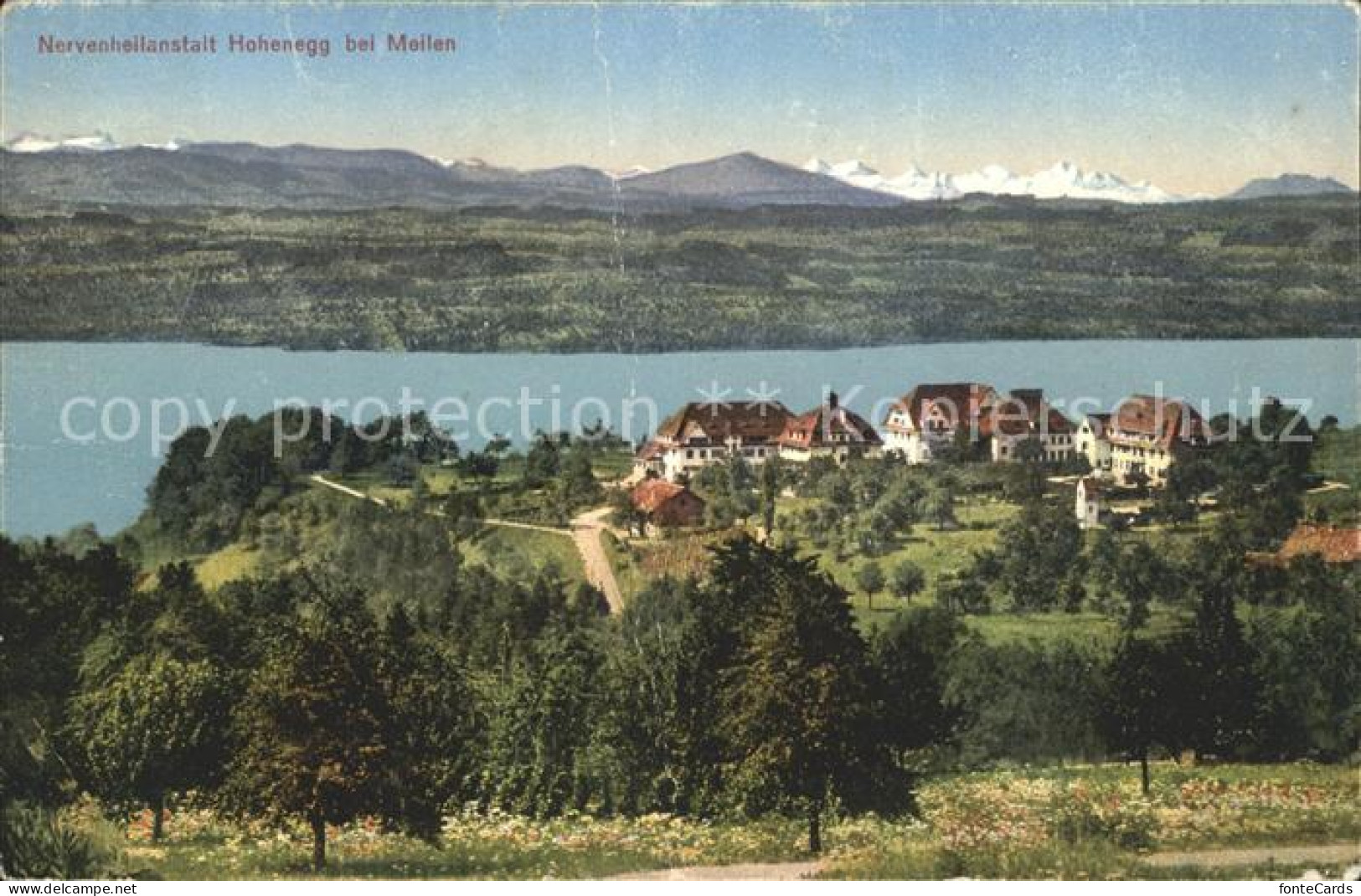 12012496 Meilen Nervenanstalt Hohenegg Zuerichsee Alpen Meilen - Sonstige & Ohne Zuordnung