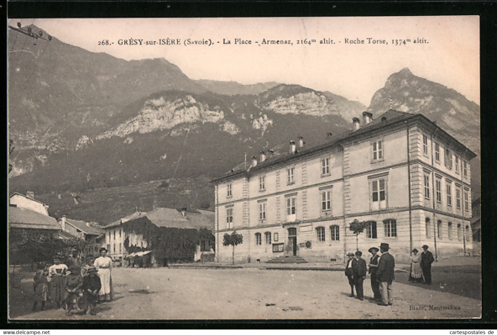 CPA Grèsy-sur-Isère, La Place-Armenaz  - Other & Unclassified