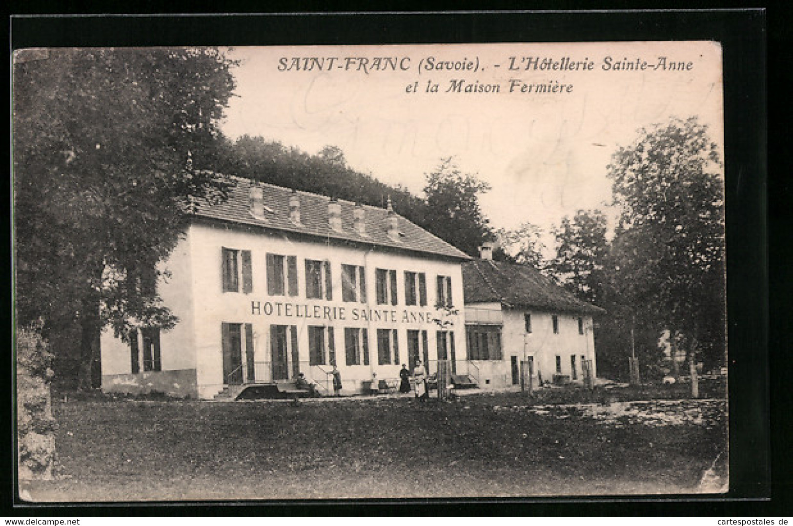 CPA Saint-Franc, L`Hotellerie Sainte-Anne El La Maison Fermière  - Autres & Non Classés