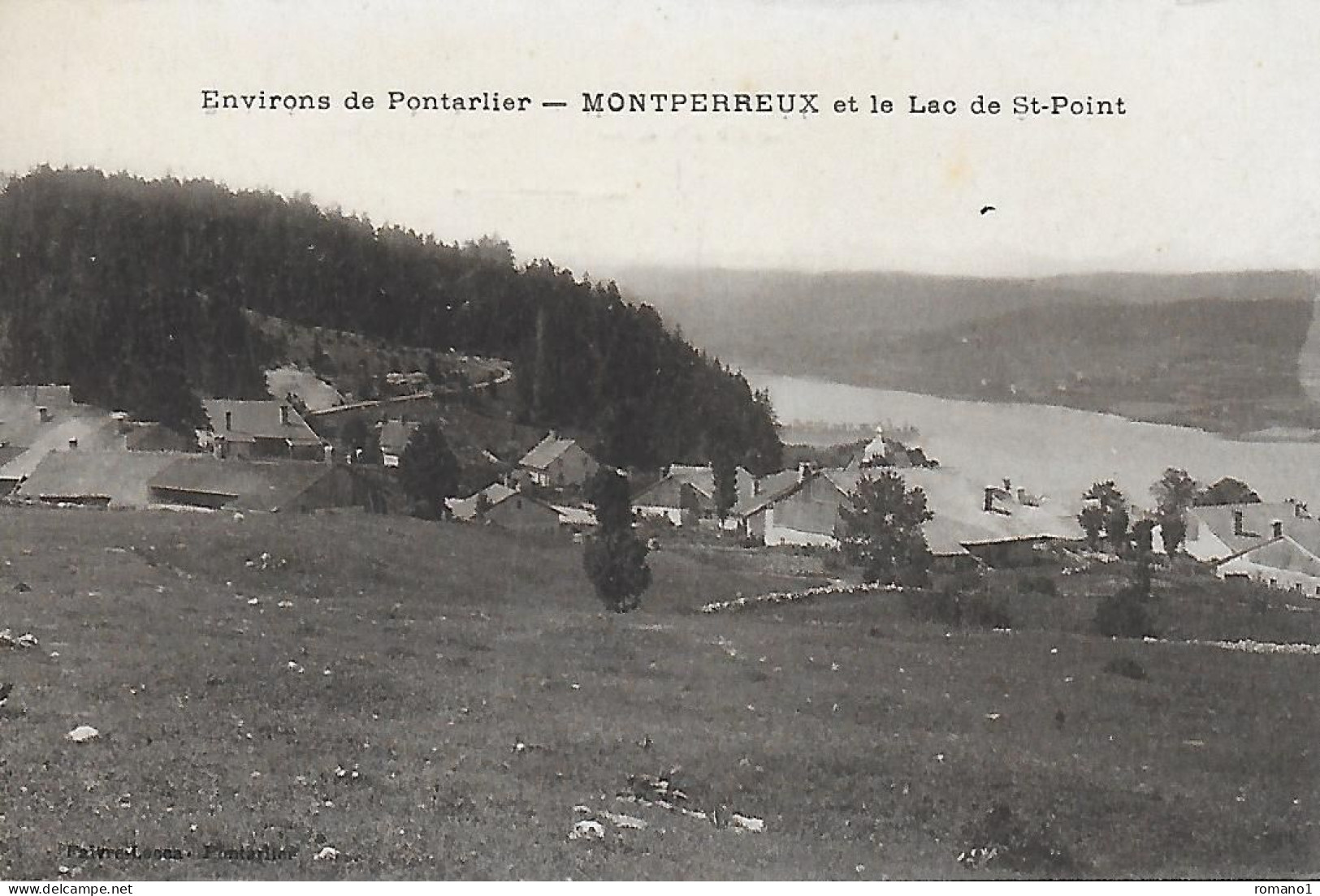 25)  MONTPERREUX  - Environs De Pontarlier   - Montperreux Et Le Lac St. Points - Andere & Zonder Classificatie